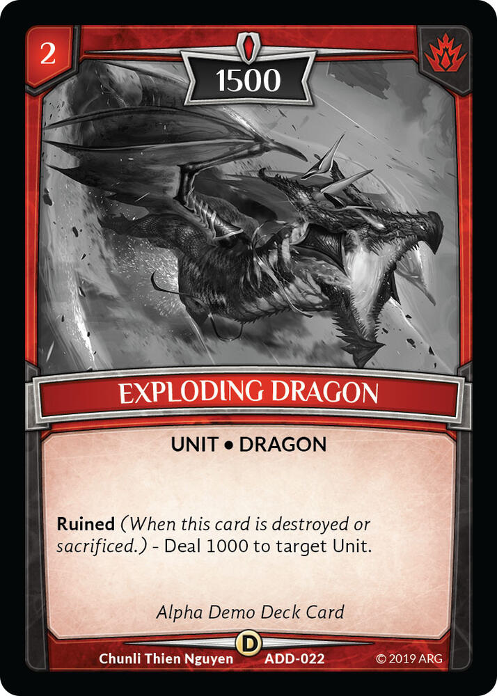 Exploding Dragon