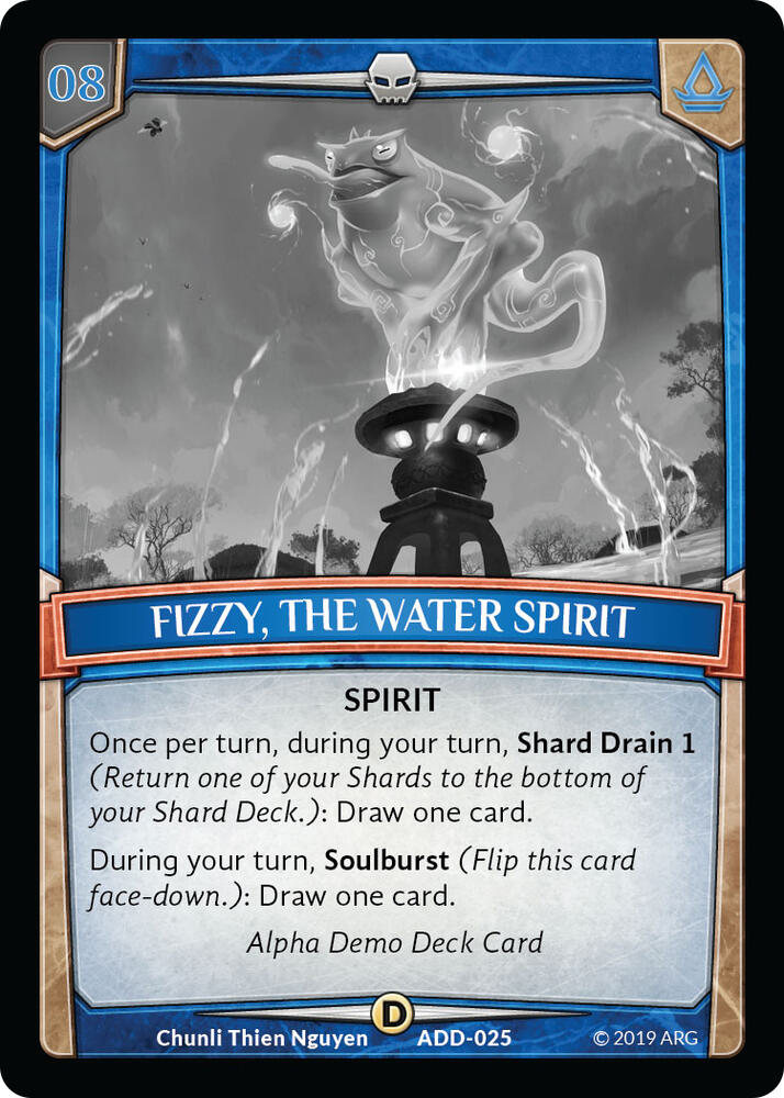 Fizzy, the Water Spirit card image