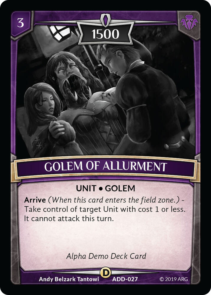 Golem of Allurement card image