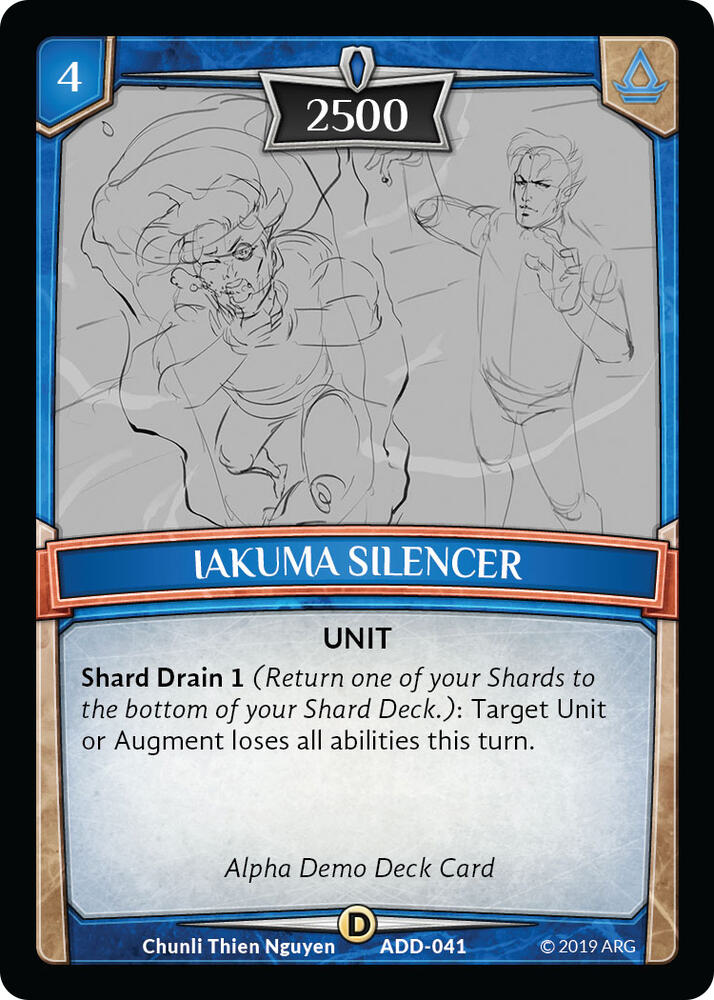 Iakuma Silencer card image