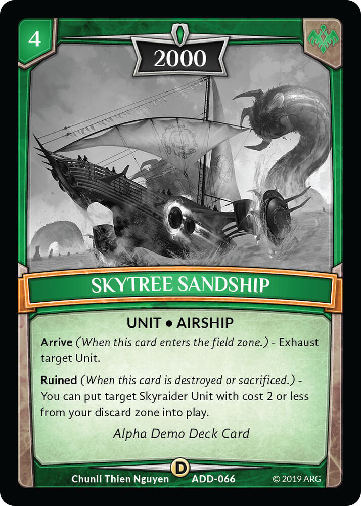 Skytree Sandship card image