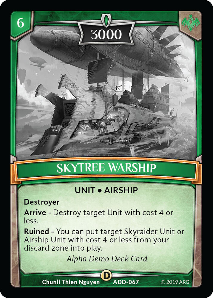 Skytree Warship card image