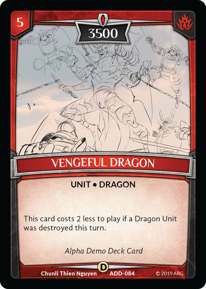 Vengeful Dragon card image