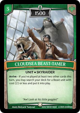 Cloudsea Beast-Tamer