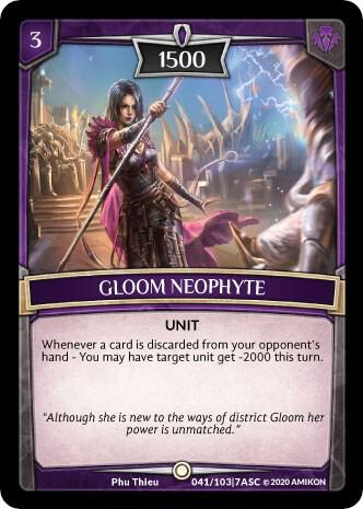 Gloom Neophyte card image
