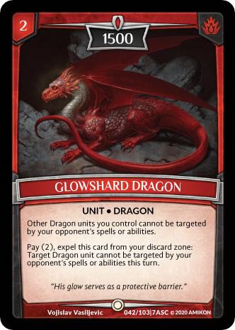 Glowshard Dragon card image