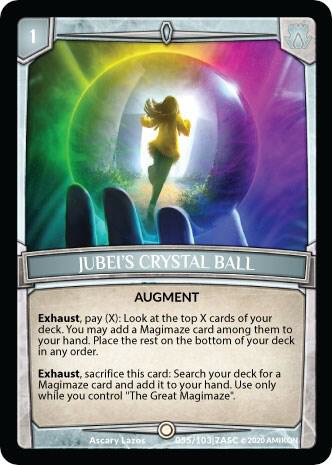 Jubei's Crystal Ball card image
