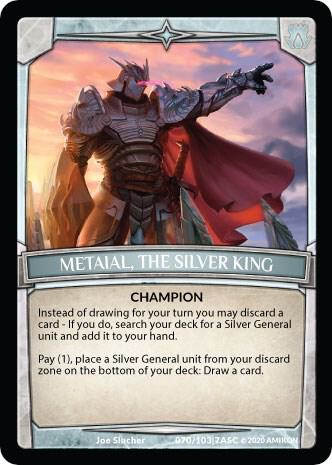 Metaial, the Silver King
