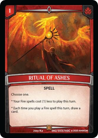 Ritual of Ashes card image