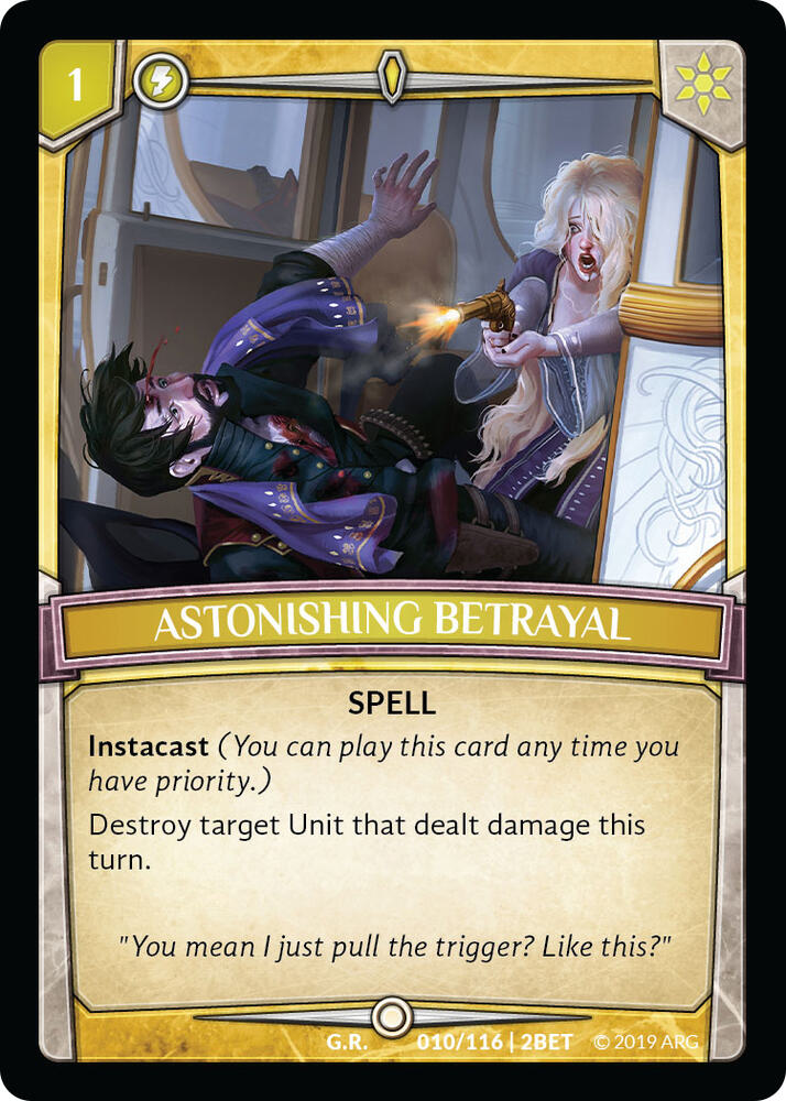 Astonishing Betrayal