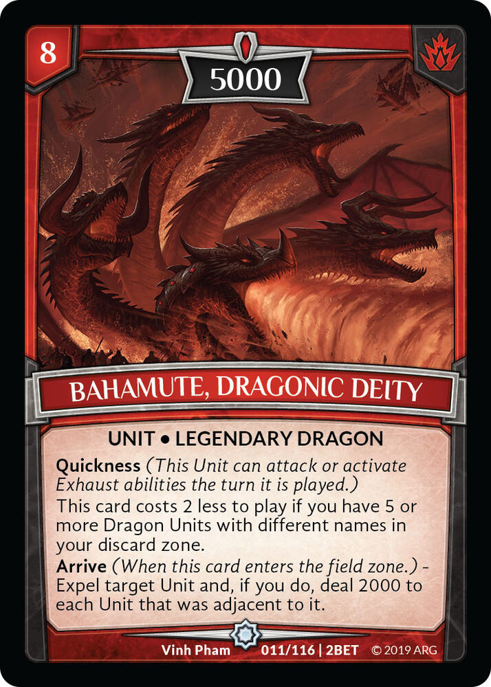 Bahamute, Dragonic Deity