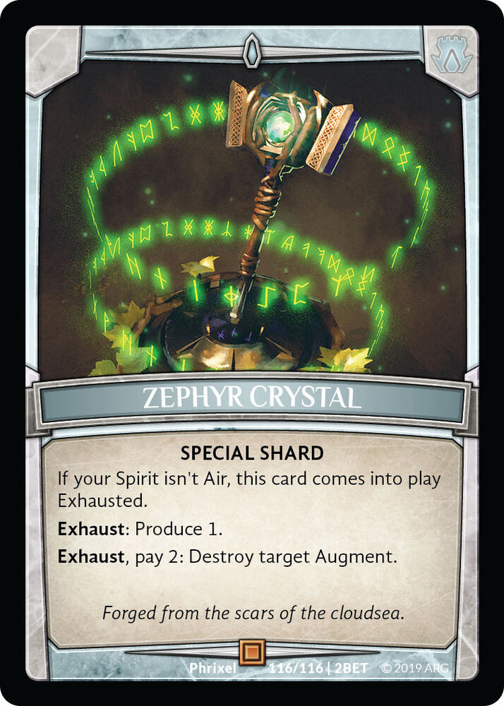 Zephyr Crystal card image