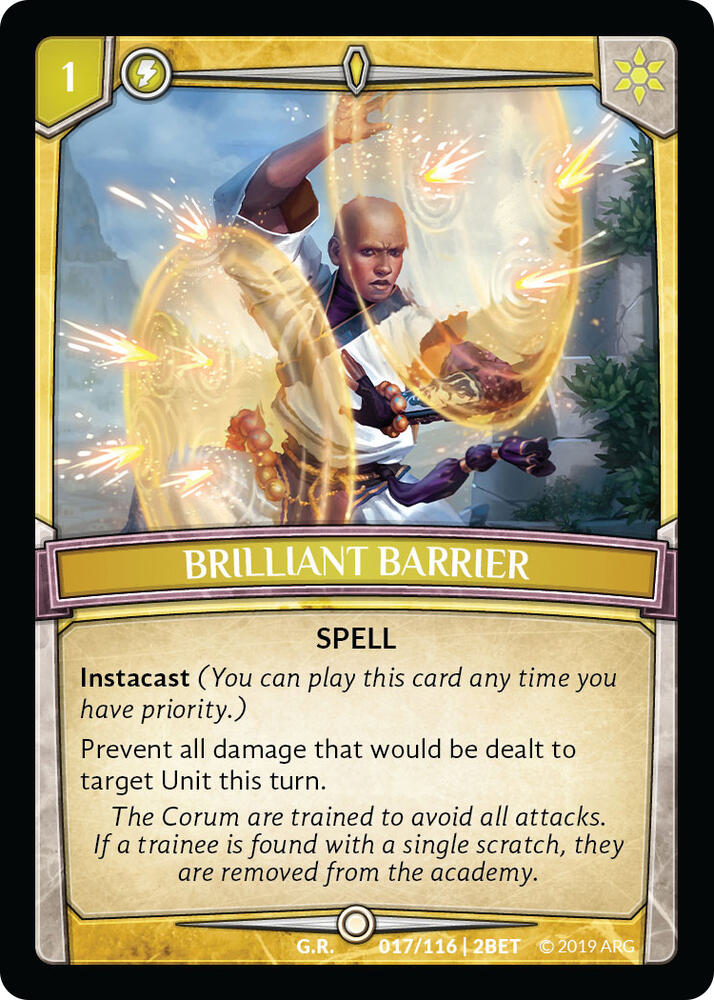 Brilliant Barrier card image