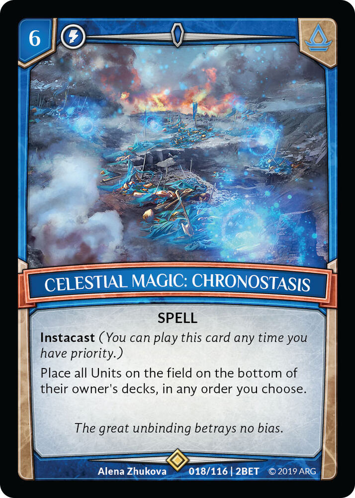 Celestial Magic: Chronostasis card image