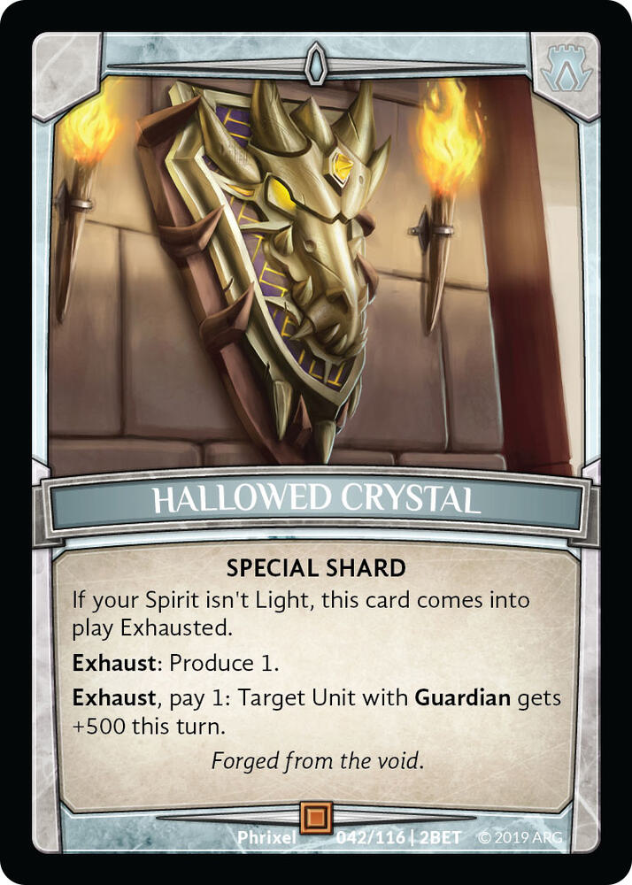 Hallowed Crystal card image