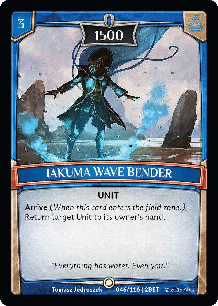 Iakuma Wave Bender card image