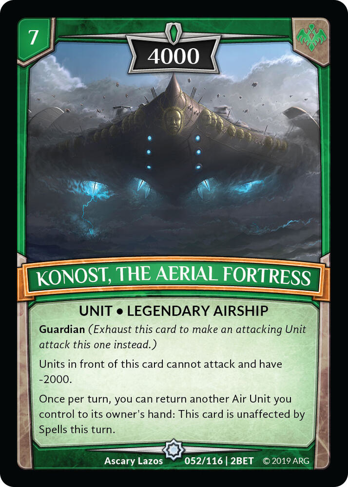 Konost, the Aerial Fortress card image
