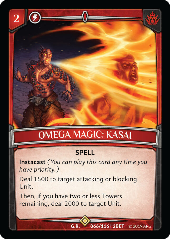 Omega Magic: Kasai card image
