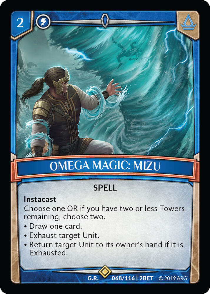 Omega Magic: Mizu card image