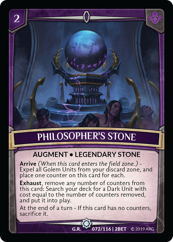 Philosopher's Stone card image