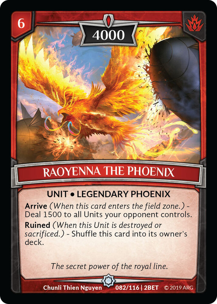 Raoyenna the Phoenix card image