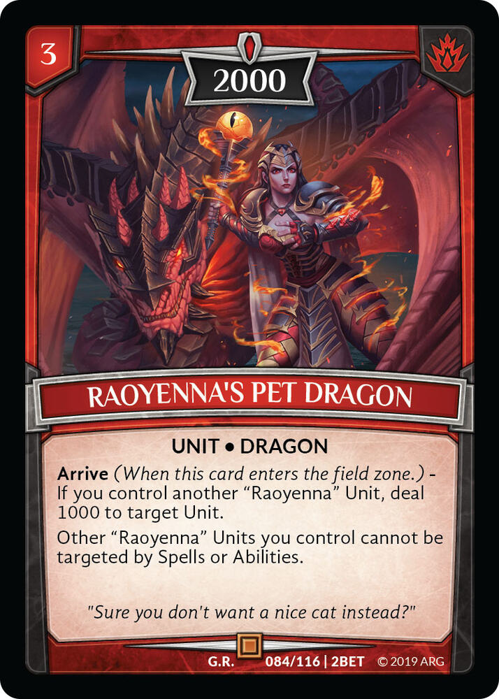 Raoyenna's Pet Dragon card image
