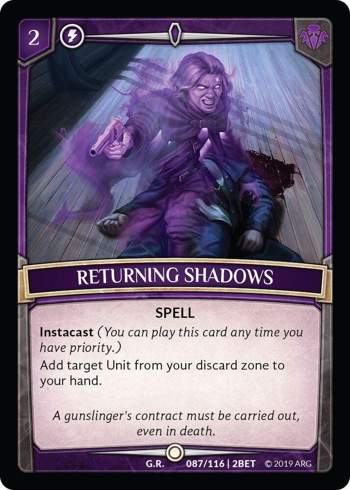 Returning Shadows card image
