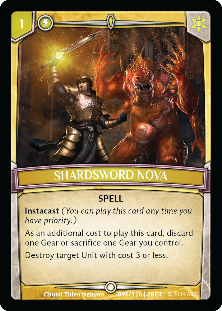 Shardsword Nova card image