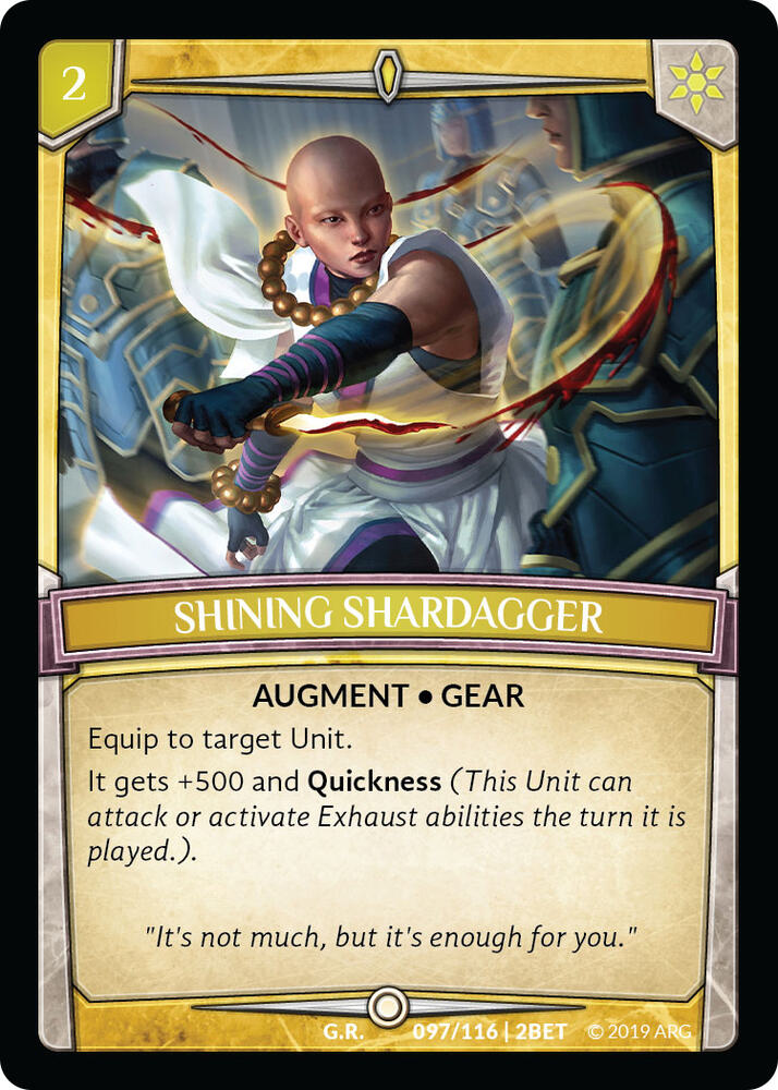 Shining Shardagger card image