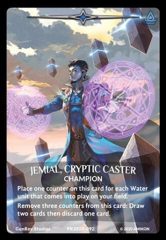 Jemial, Cryptic Caster