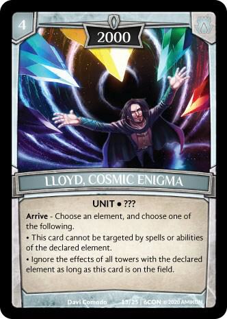 Lloyd, Cosmic Enigma