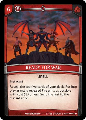 Ready for War