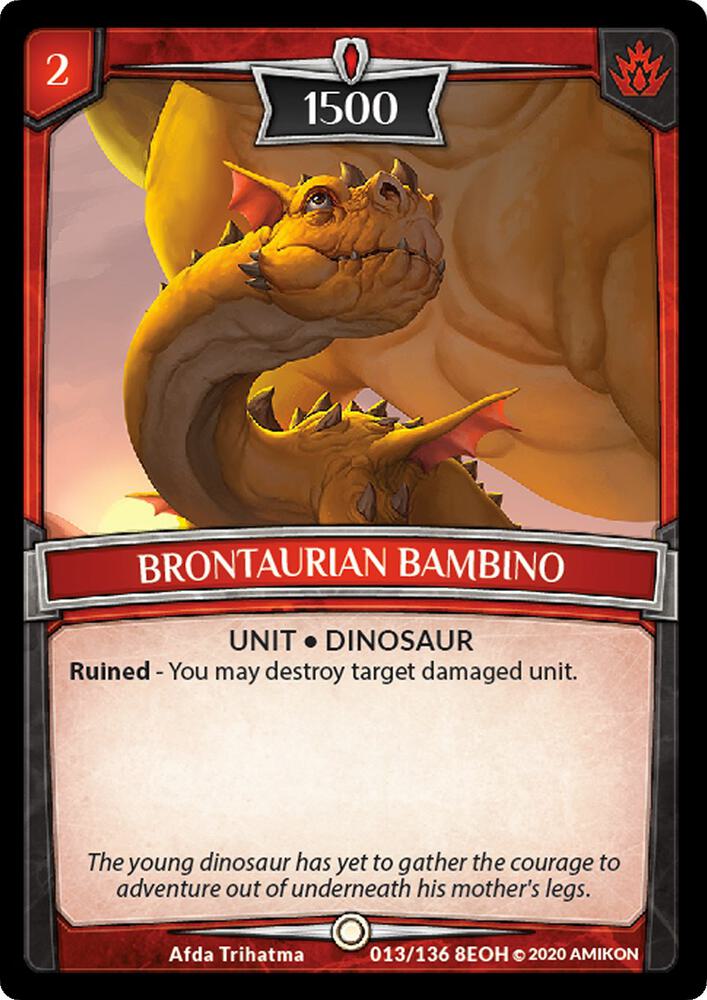 Brontaurian Bambino