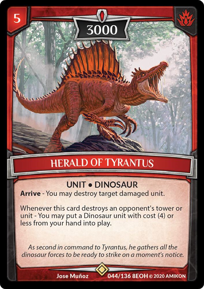 Herald of Tyrantus card image