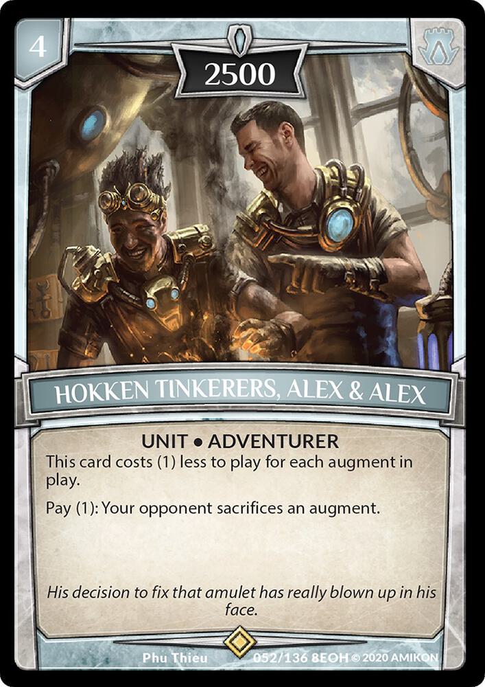 Hokken Tinkerers, Alex & Alex card image