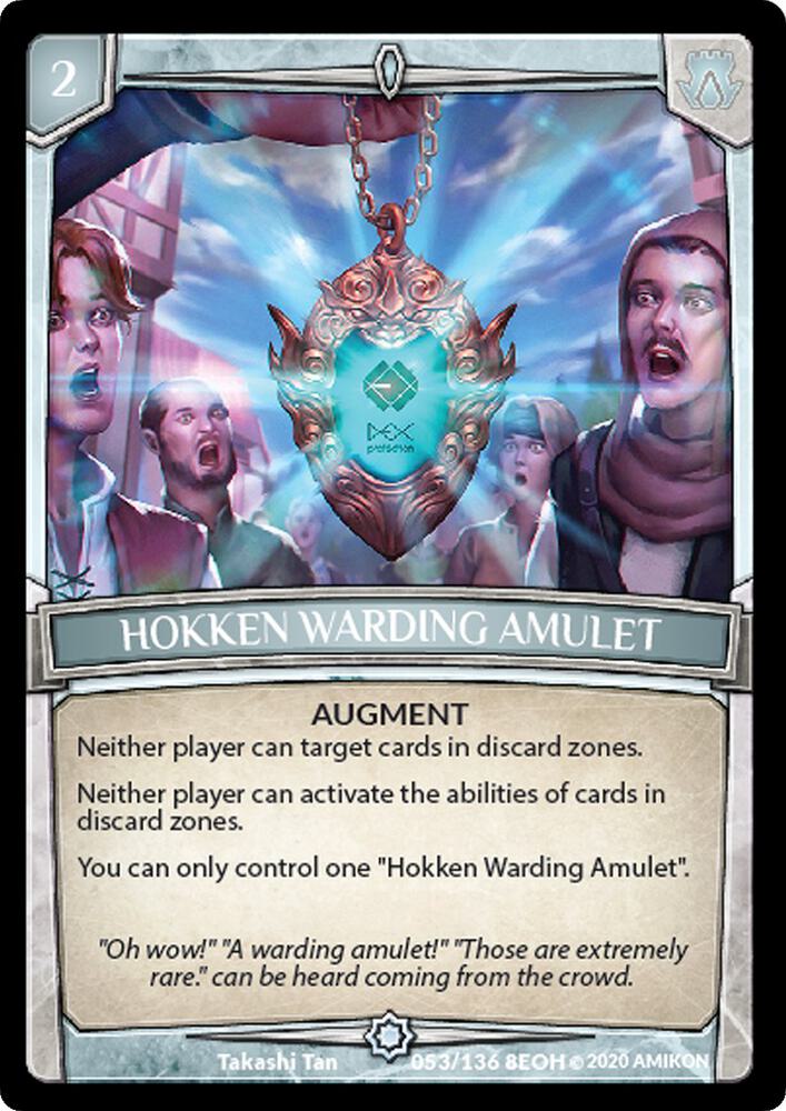 Hokken Warding Amulet card image