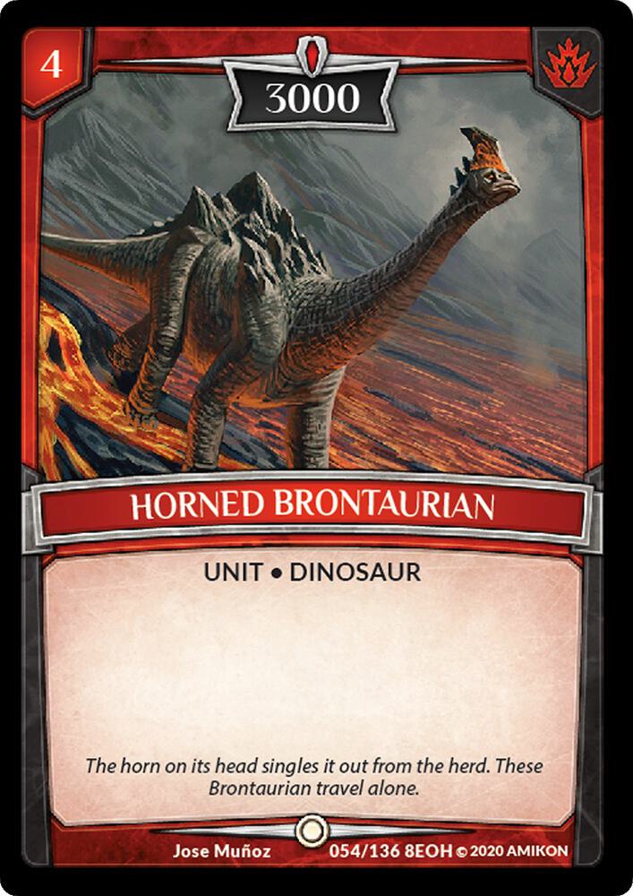 Horned Brontaurian card image