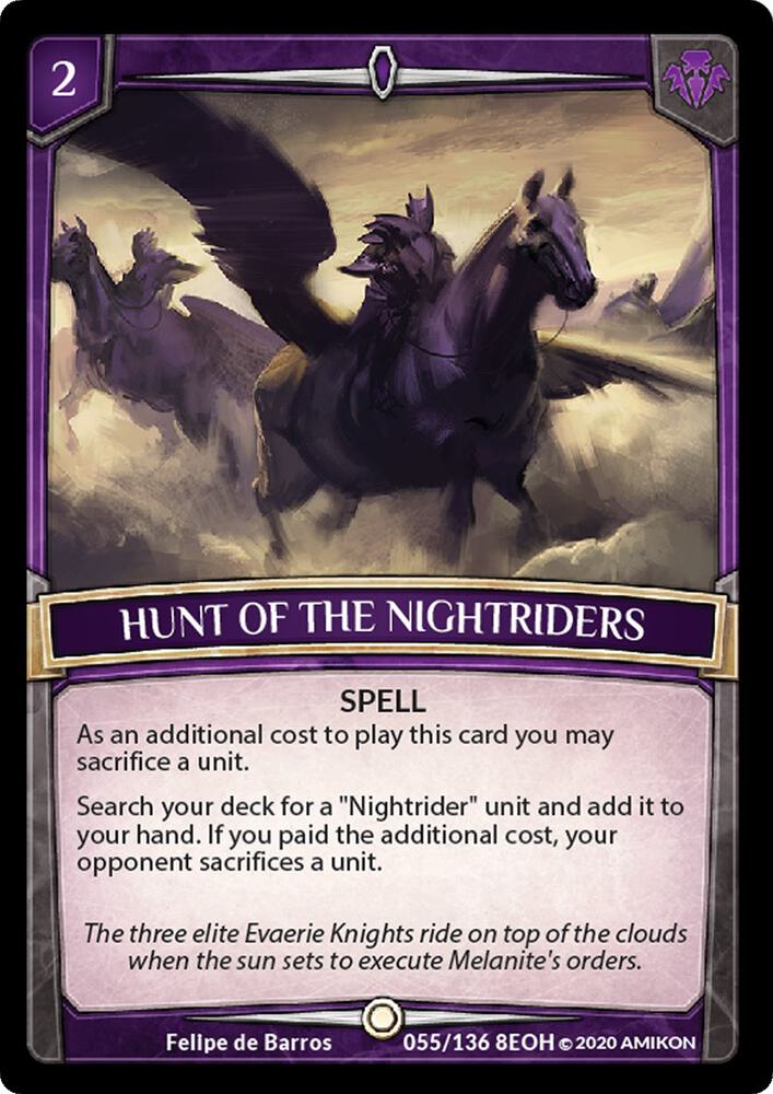 Hunt of the Nightriders card image