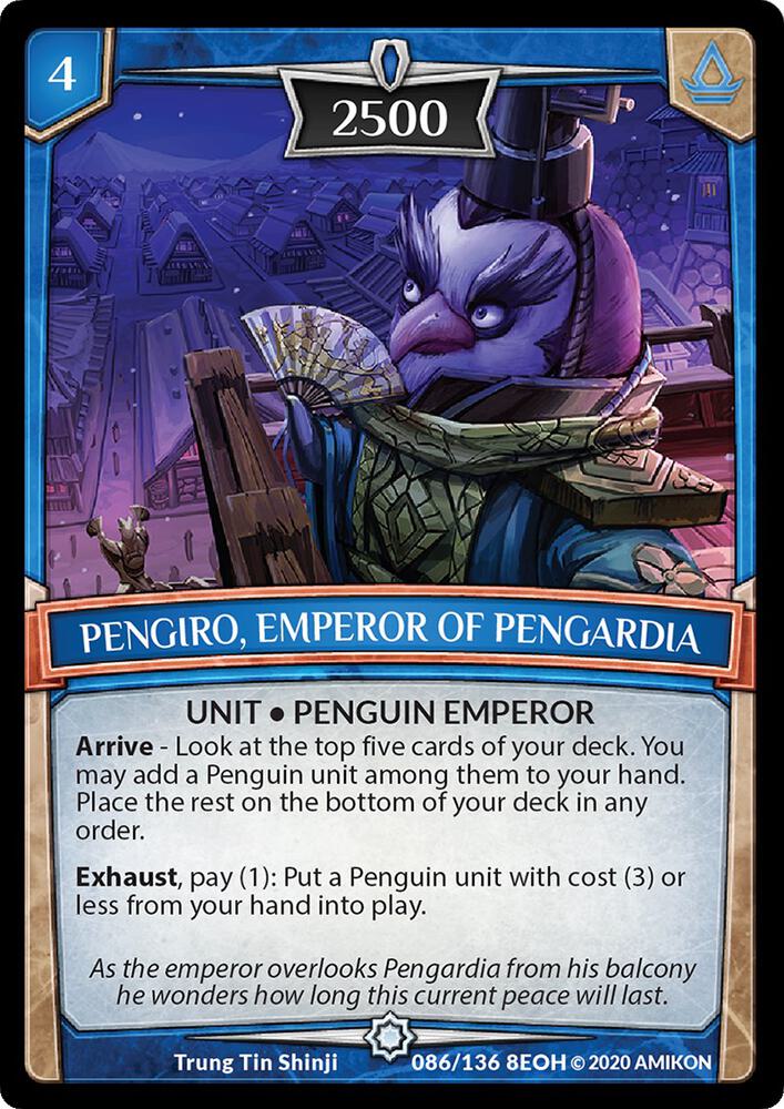 Pengiro, Emperor of Pengardia card image