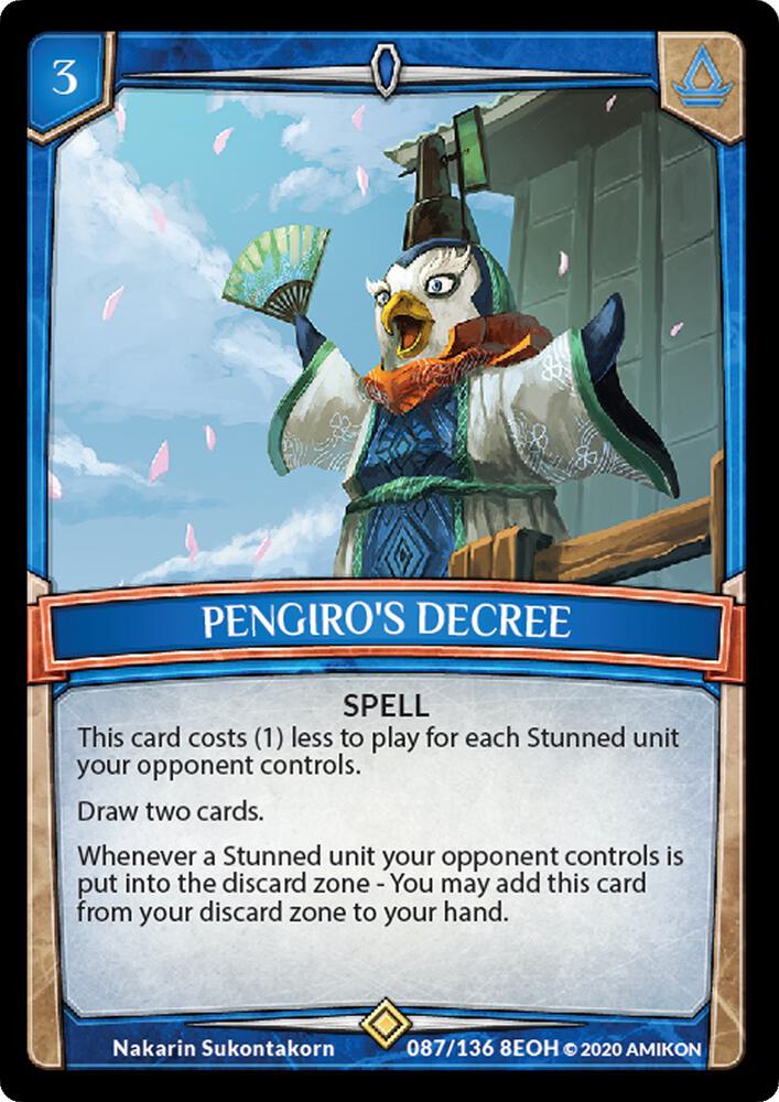Pengiro's Decree card image