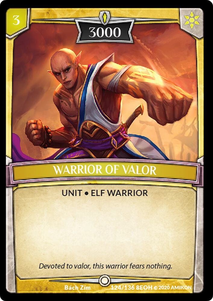 Warrior of Valor card image