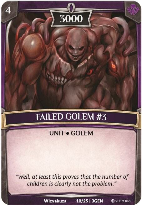 Failed Golem #3