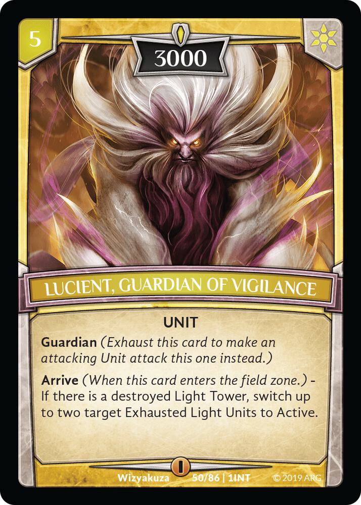 Lucient, Guardian of Vigilance