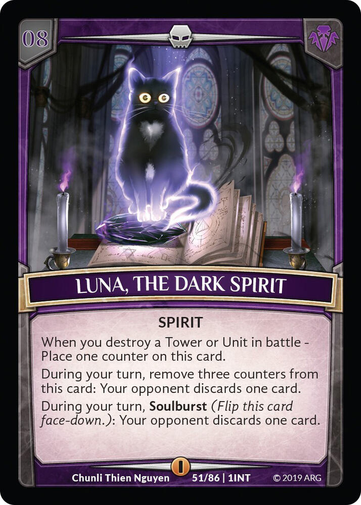 Luna, the Dark Spirit card image