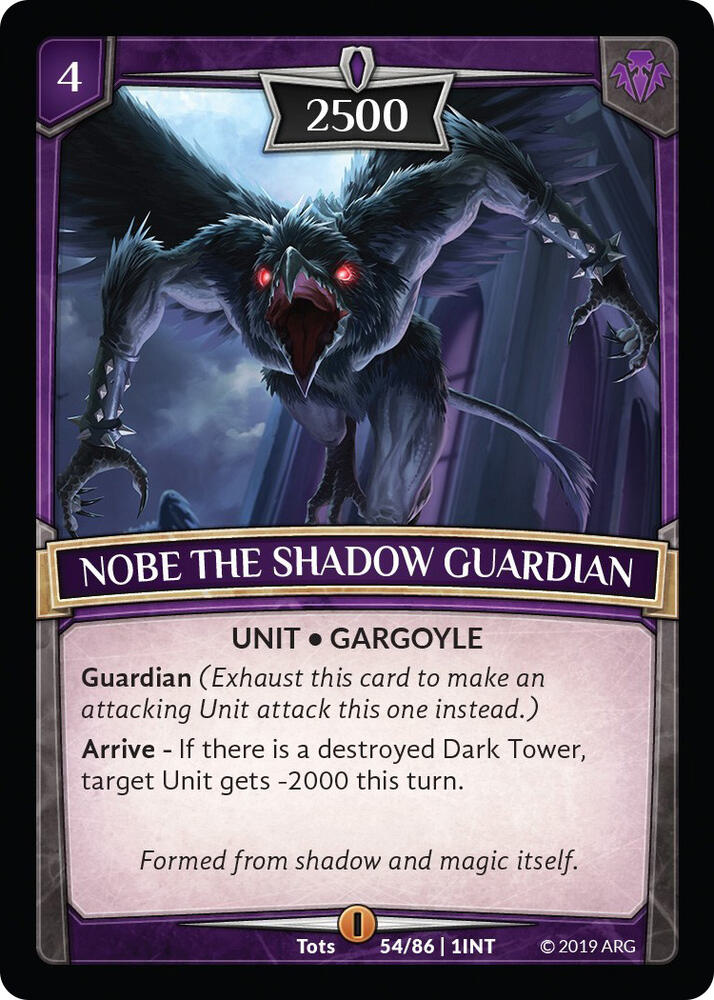 Nobe the Shadow Guardian