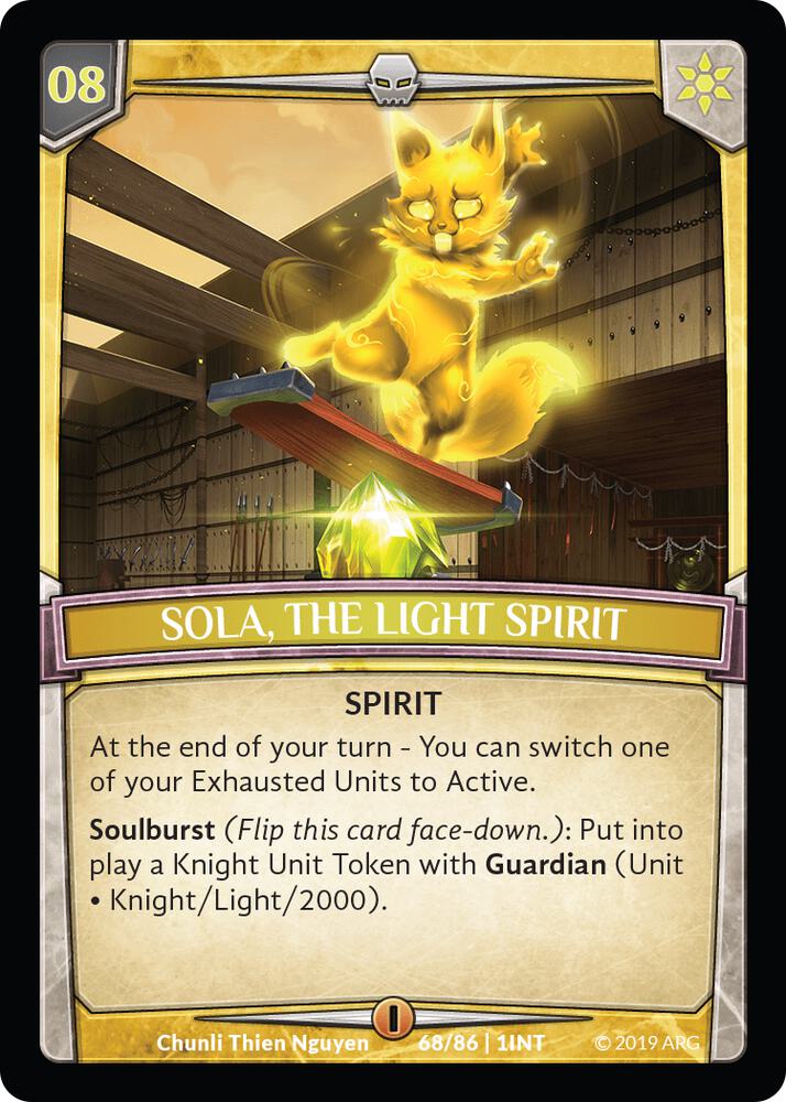Sola, the Light Spirit