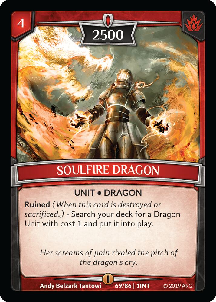 Soulfire Dragon card image