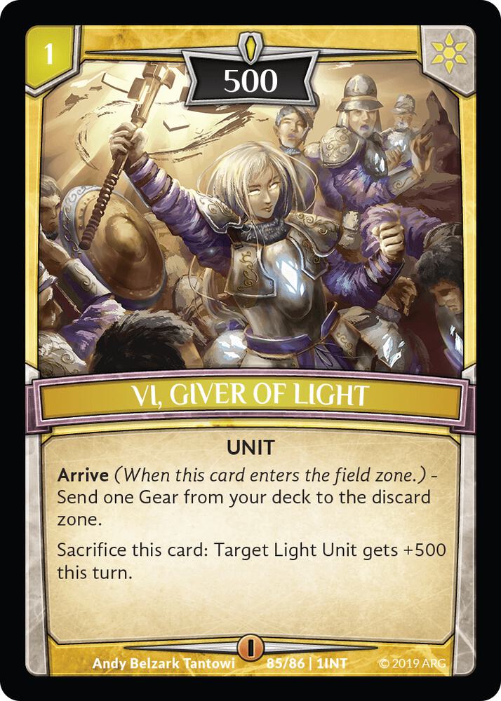 Vi, Giver of Light card image