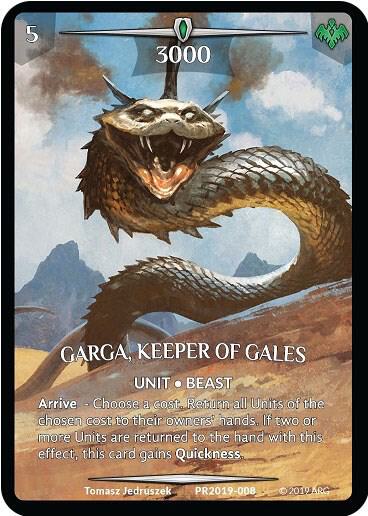 Garga, Keeper of Gales
