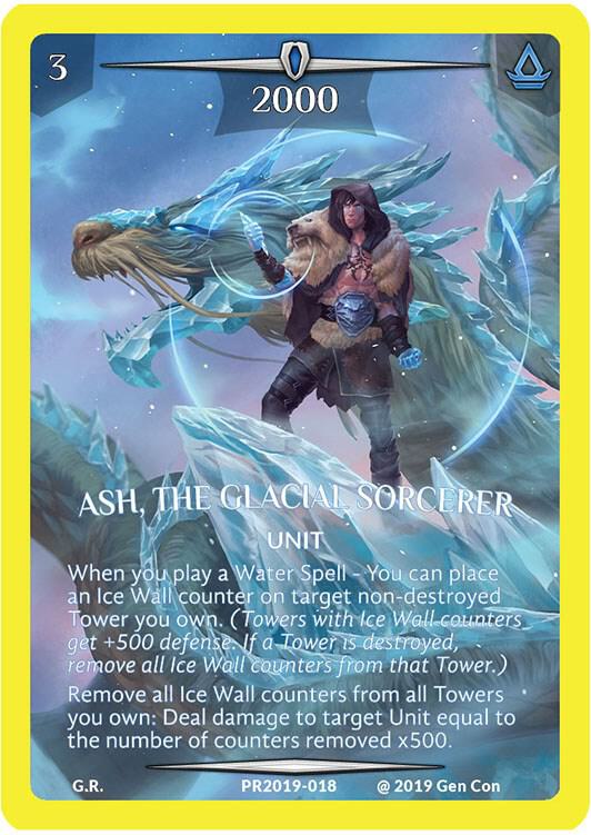 Ash, the Glacial Sorcerer